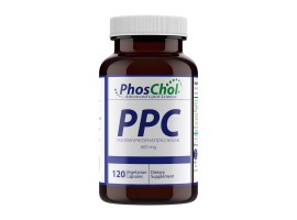 Nutrasal PhosChol PPC 600mg, 120 vege capsules 